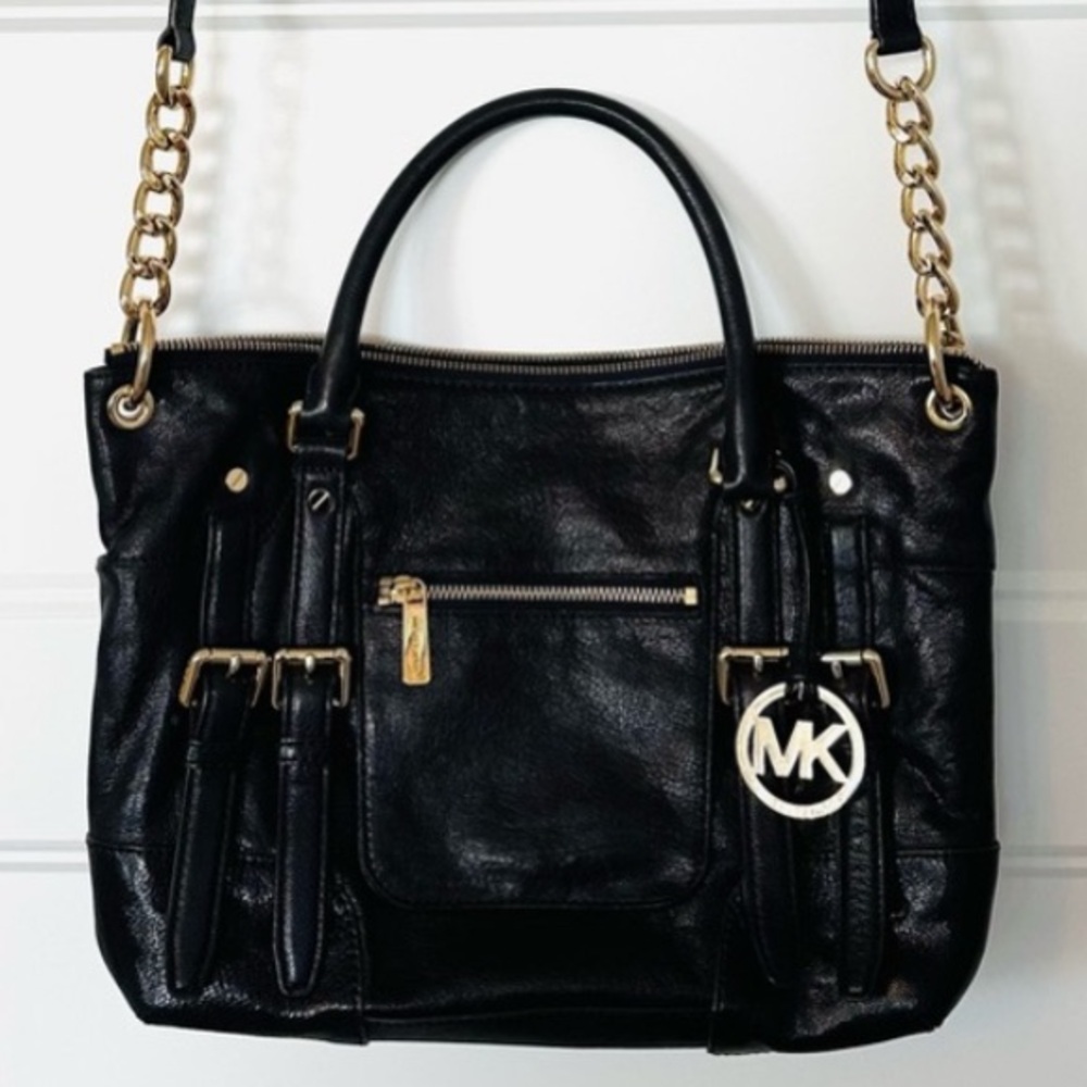NWOT Michael Kors Medium McGraw Messenger Bag - Picture 2 of 14